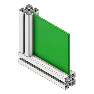 63-100-GN MODULAR SOLUTIONS PVC PANEL 1/4" X 48" X 96", GREEN